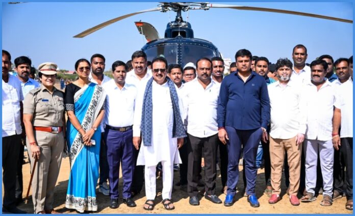 ಹೆಲಿಪ್ಯಾಡ್ ಸವಾರಿ ಪ್ರದರ್ಶನ